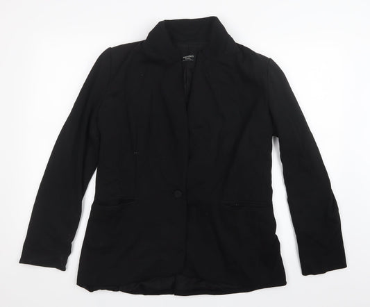 Womens UK Size L Mango Black Jacket