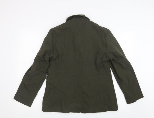 Klass Womens Green Jacket Size 14