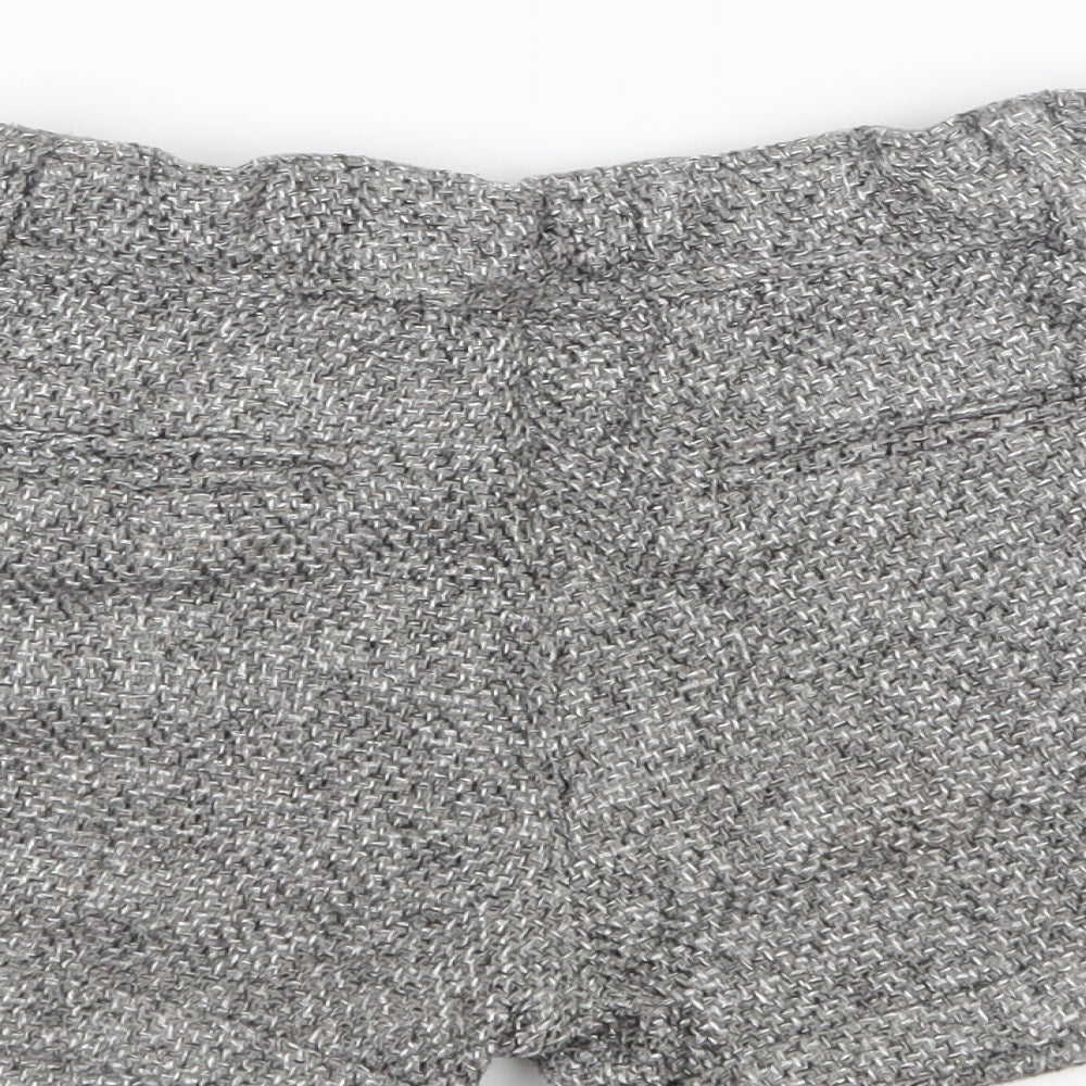 Matalan Girls Grey Boyfriend Shorts Size 10 Years