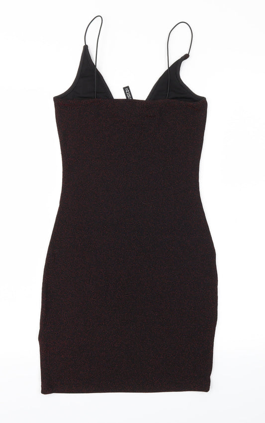 H&M Womens Red A-Line Size 6