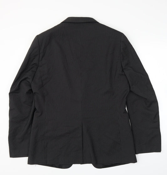 Mens UK Size 42 H&M Regular Grey Suit Jacket