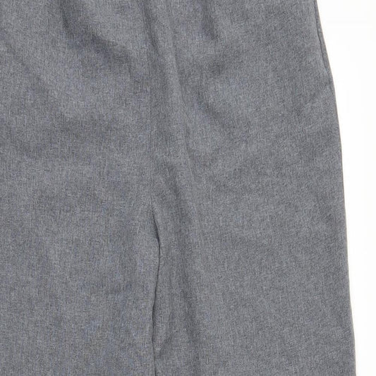 Womens UK Size 16 Bonmarché Regular Fit Capri Grey Trousers