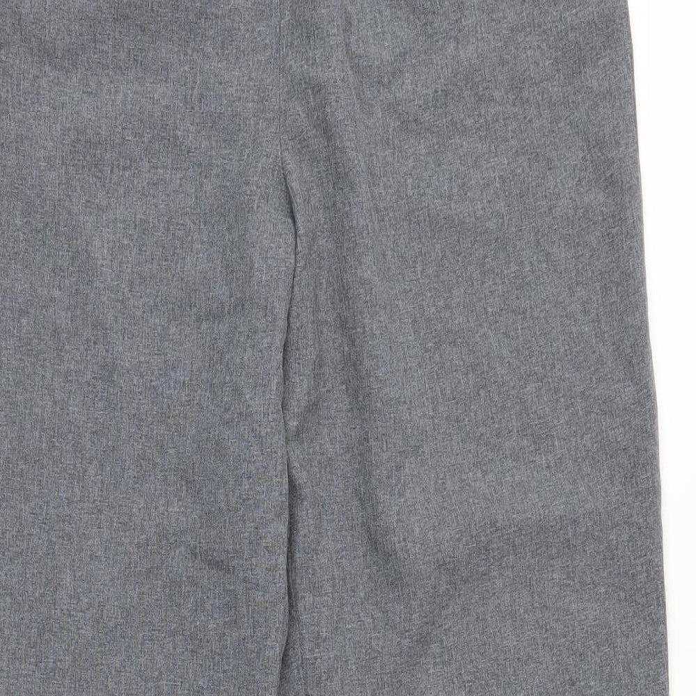 Womens UK Size 16 Bonmarché Regular Fit Capri Grey Trousers