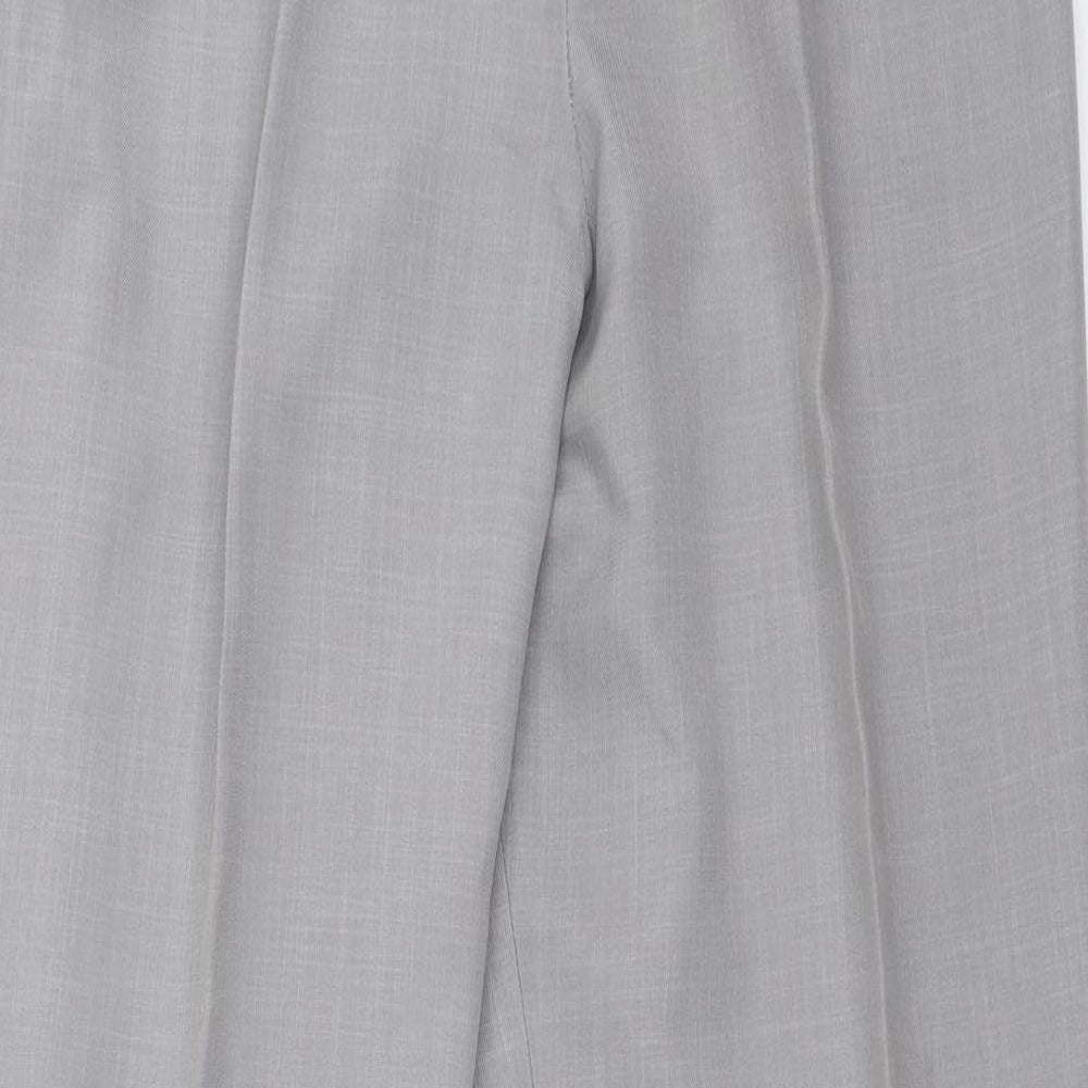 Womens UK Size 12 Bonmarché Regular Fit Green Trousers