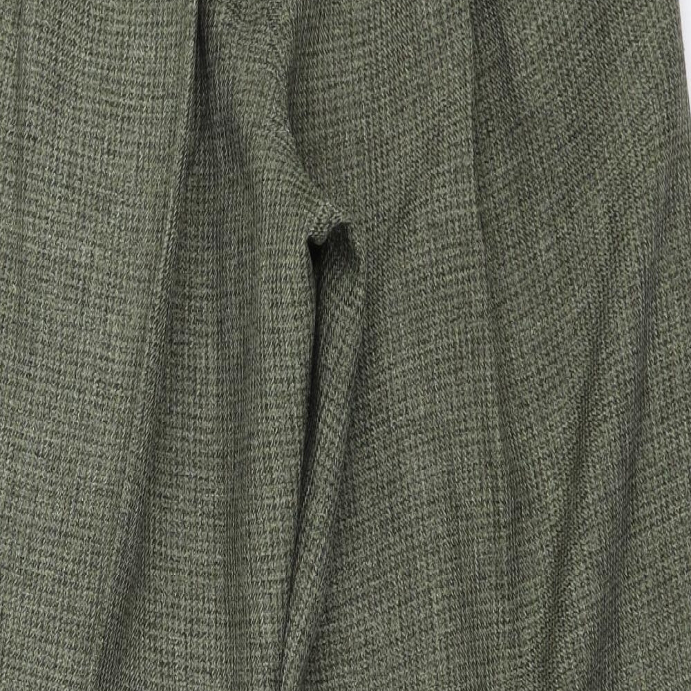 Preworn Womens Green Trousers Size 14 L25 in