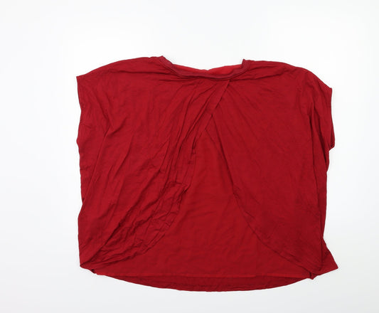F&F Womens Red Basic Blouse Size 18