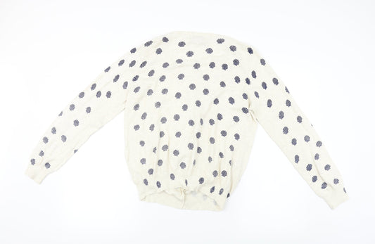 Atmosphere Womens Beige Cardigan Jumper Size 14