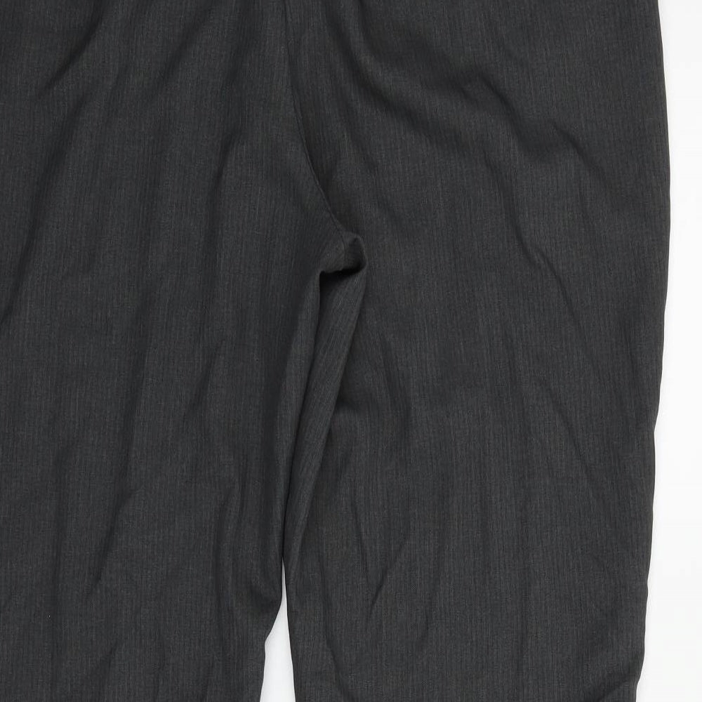 TU Mens Grey Trousers Size 20 L26 in