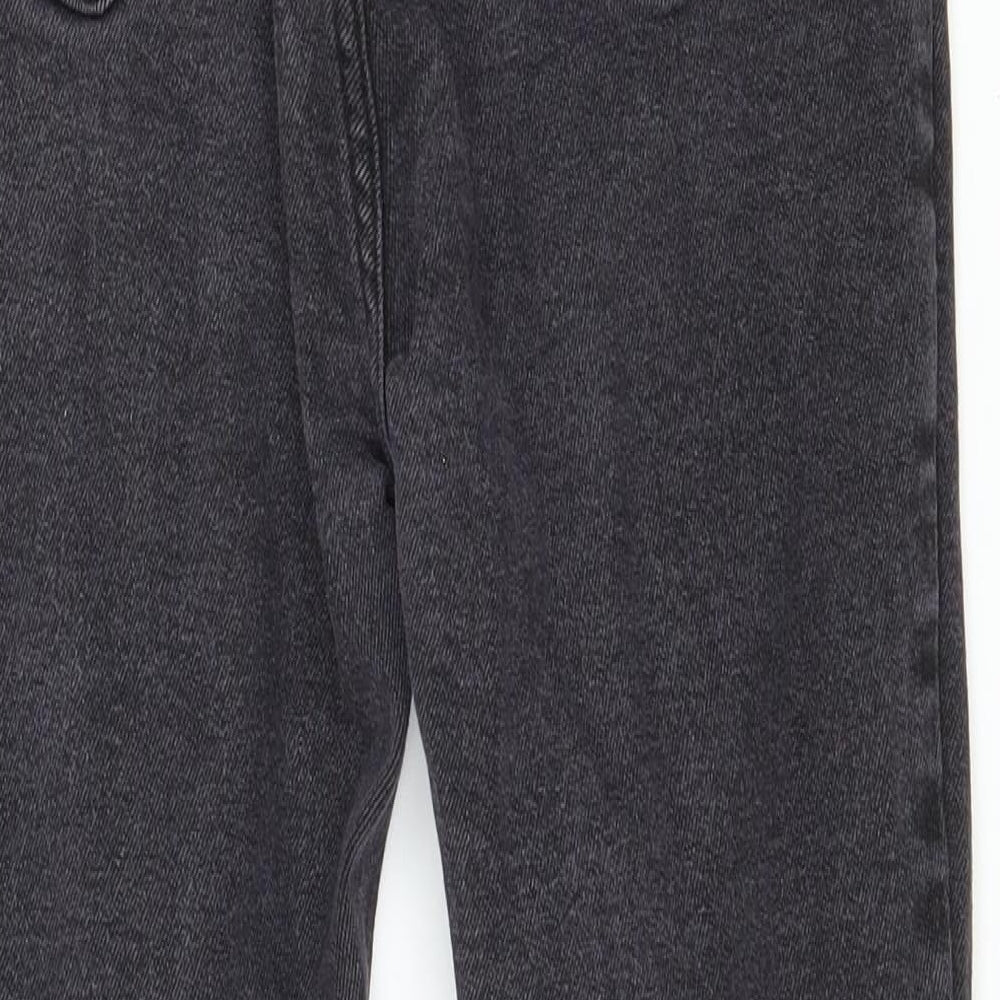 New Look Womens Grey Denim Skinny Jeans Size 10 L24 in