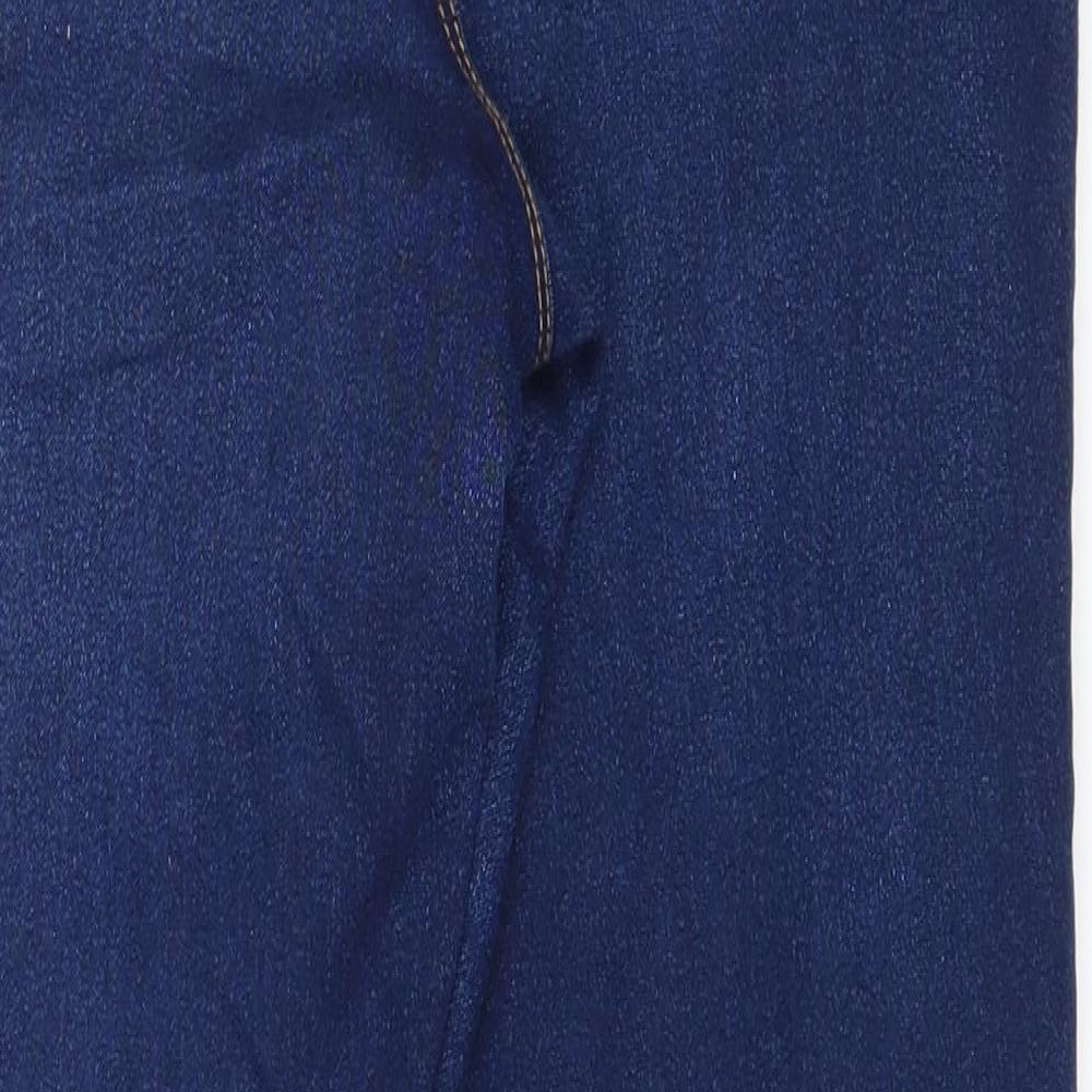 Denim & Co. Womens Blue Denim Skinny Jeans Size 8 L26 in