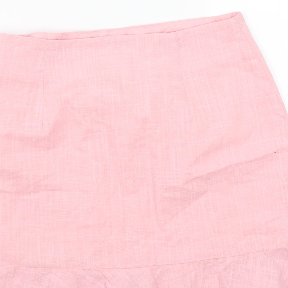 SheIn Womens Pink A-Line Skirt Size S