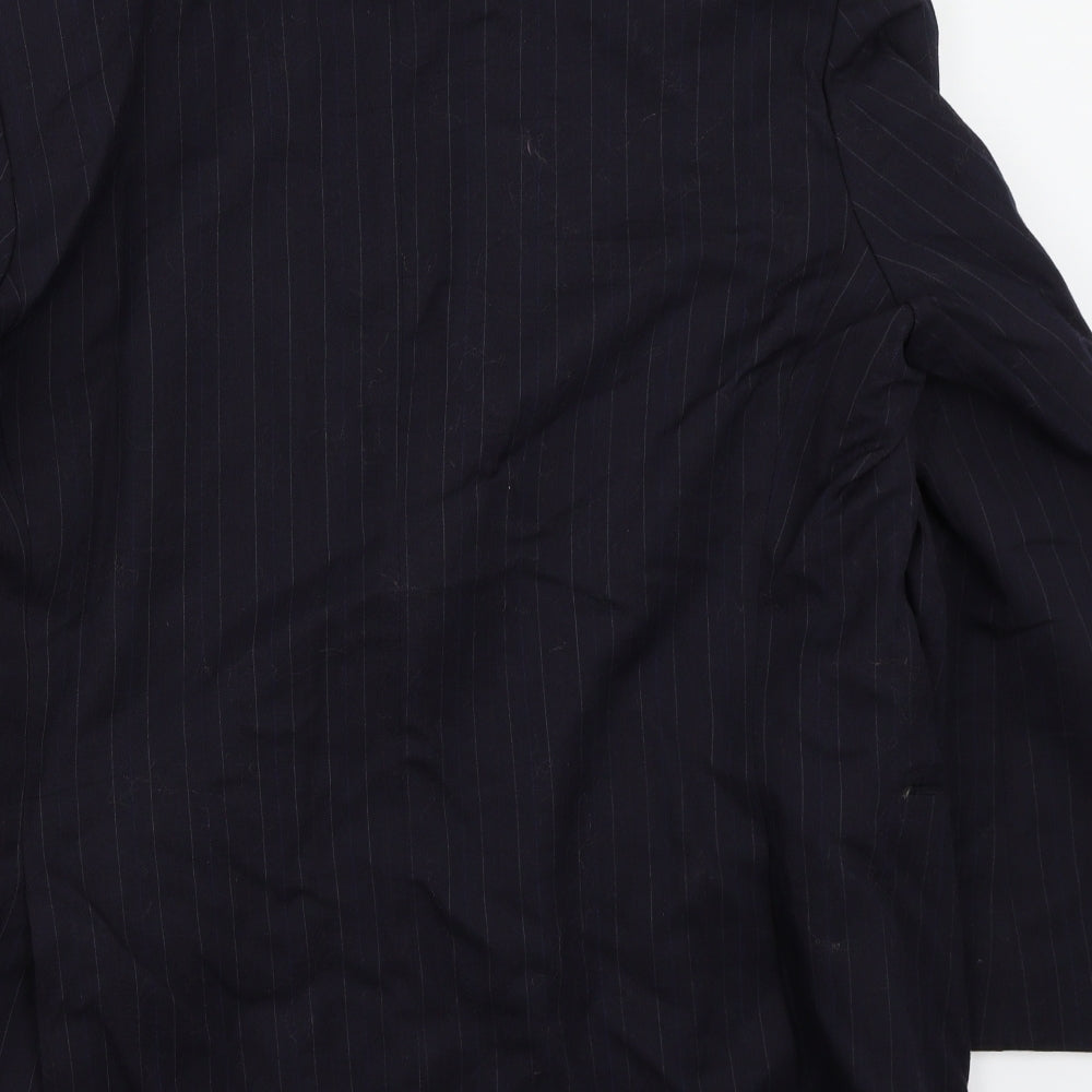 Mens UK Size 44 Marks and Spencer Regular Blue Suit Jacket