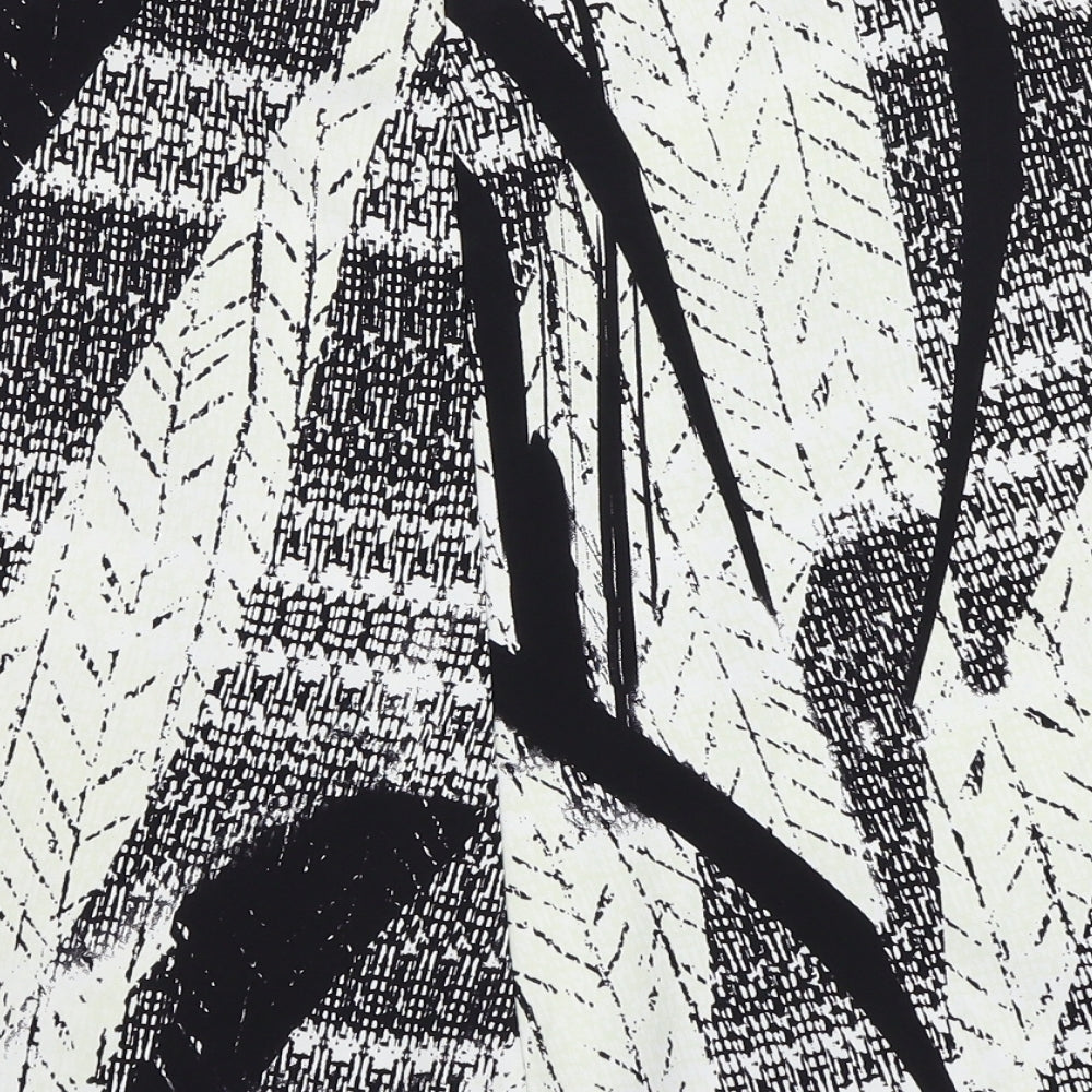 Papaya Womens White A-Line Skirt Size 10