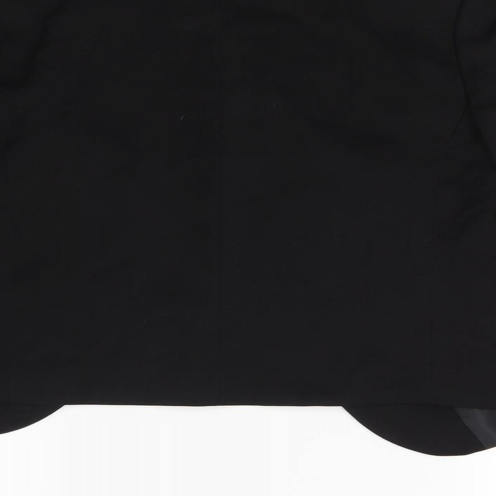 Divided Womens Black Jacket Coat Size 10