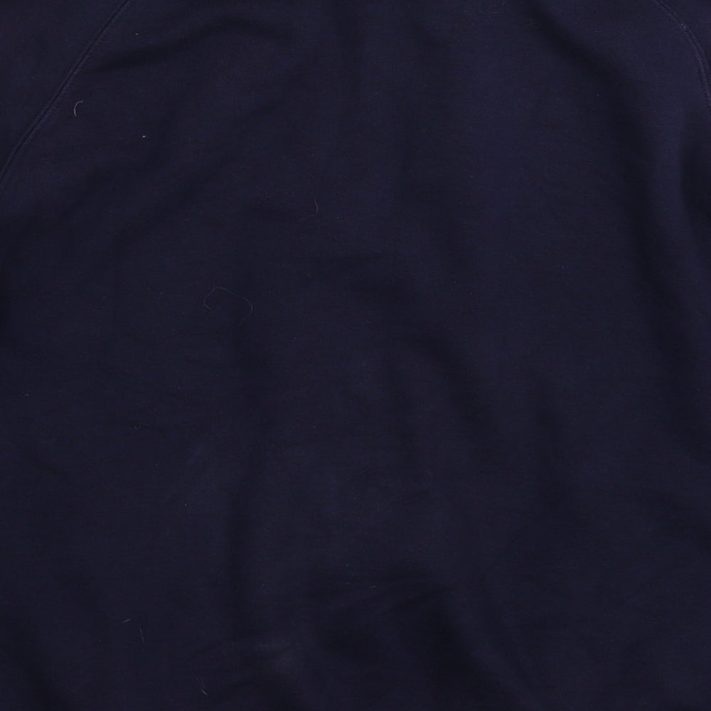 Mens UK Size L Fruit of the Loom Blue Jacket