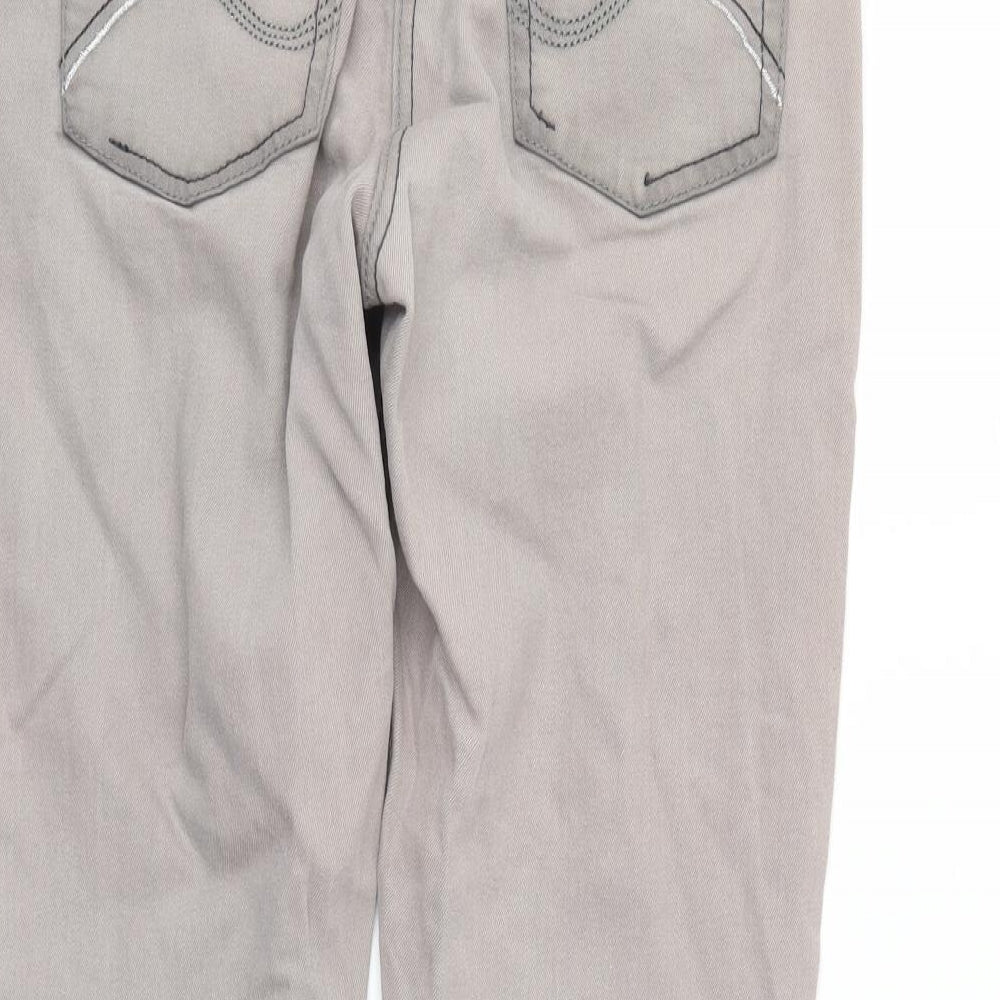 Womens UK Size 12 yesyes Regular Fit Straight Grey Jeans
