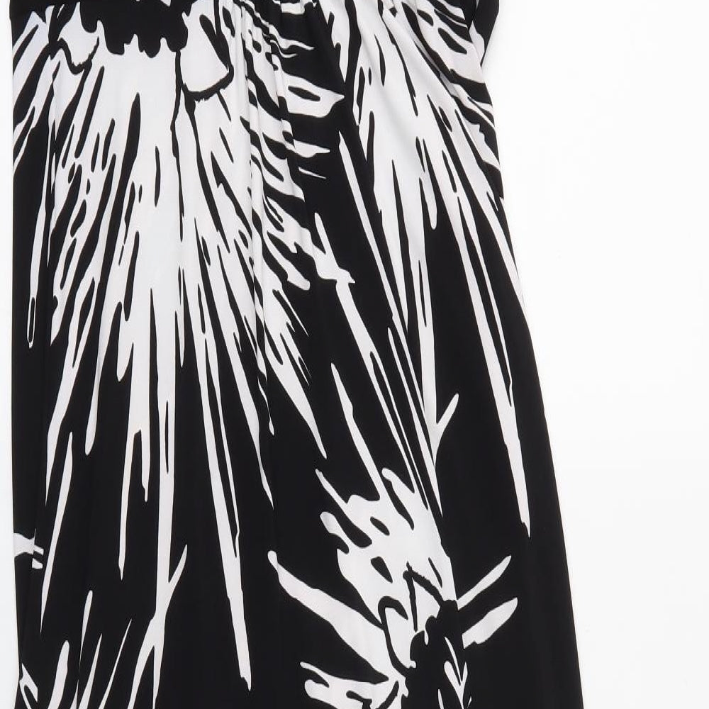 Kaleidoscope Womens Black Floral Maxi Size 10