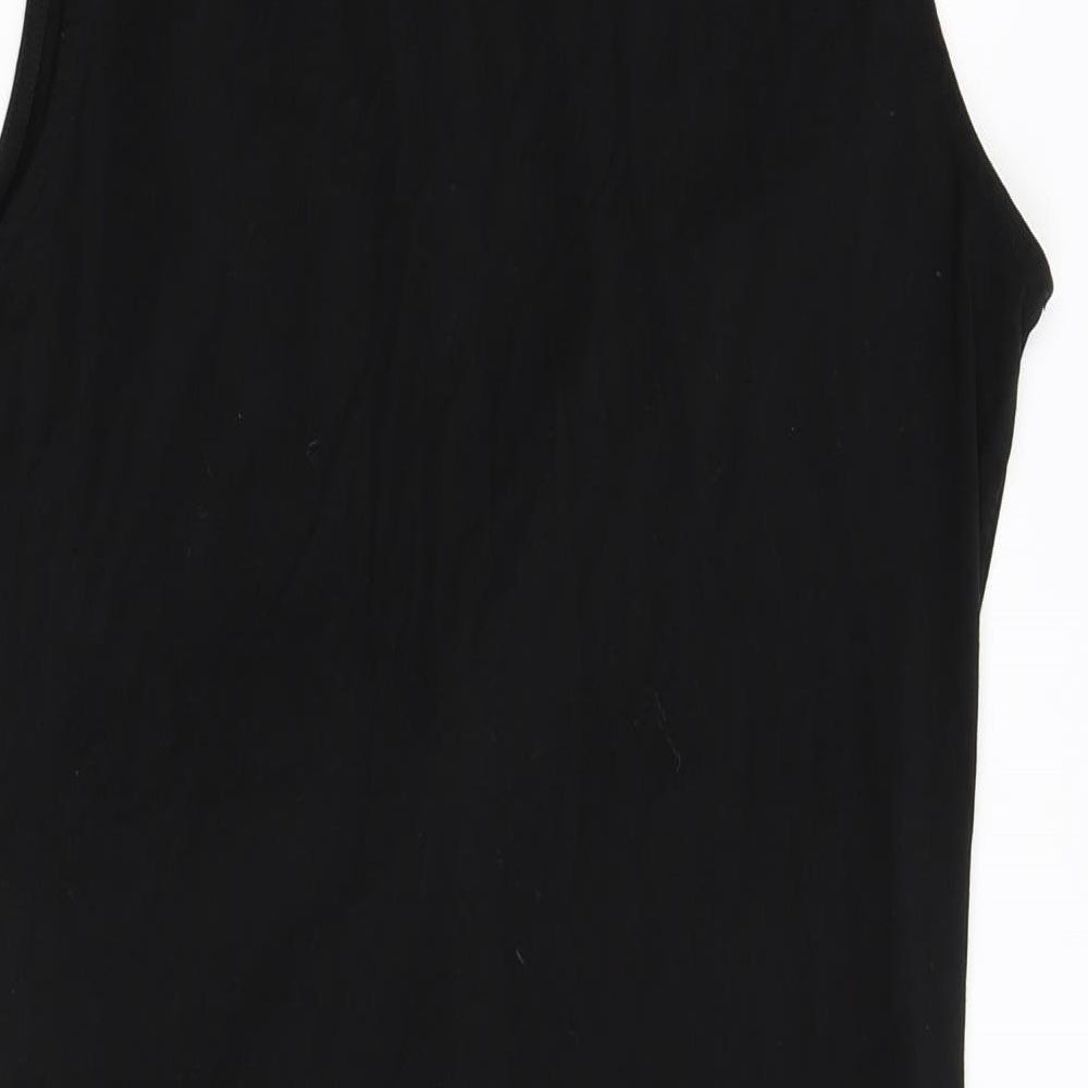 H&M Womens Black Jersey Shift Size L