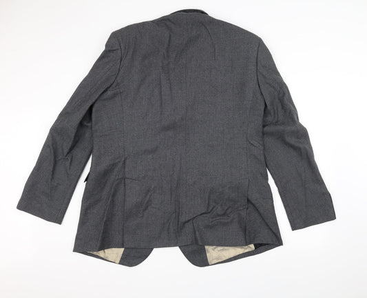 Marks and Spencer Mens Grey Jacket Suit Jacket Size 46