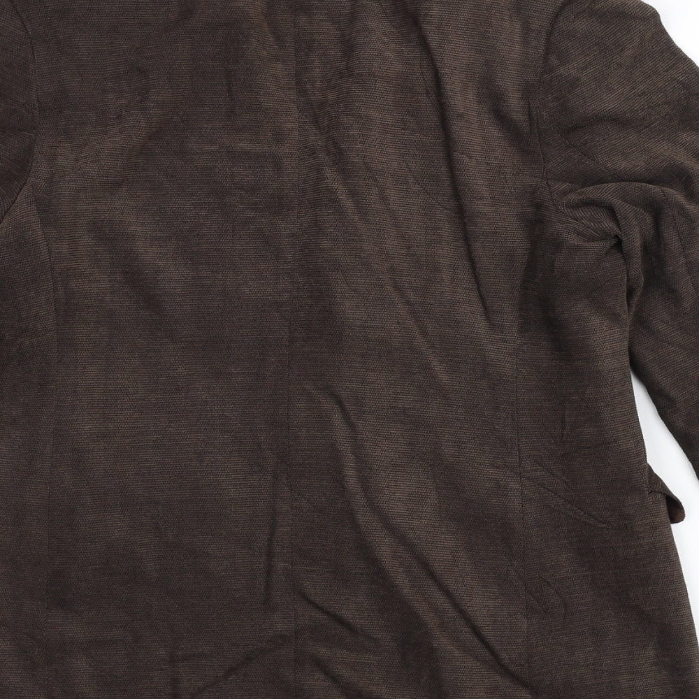 Womens UK Size 12 Marks and Spencer Brown Jacket