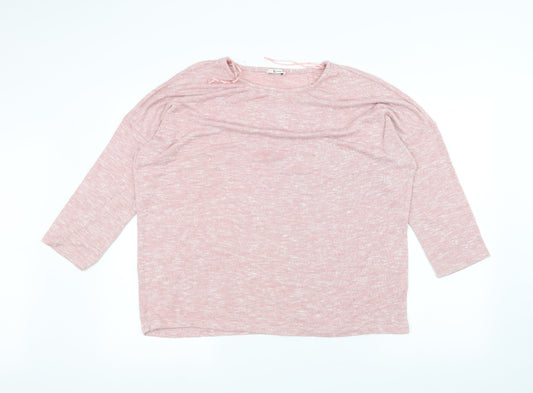 TU Womens Pink Pullover Jumper Size 16