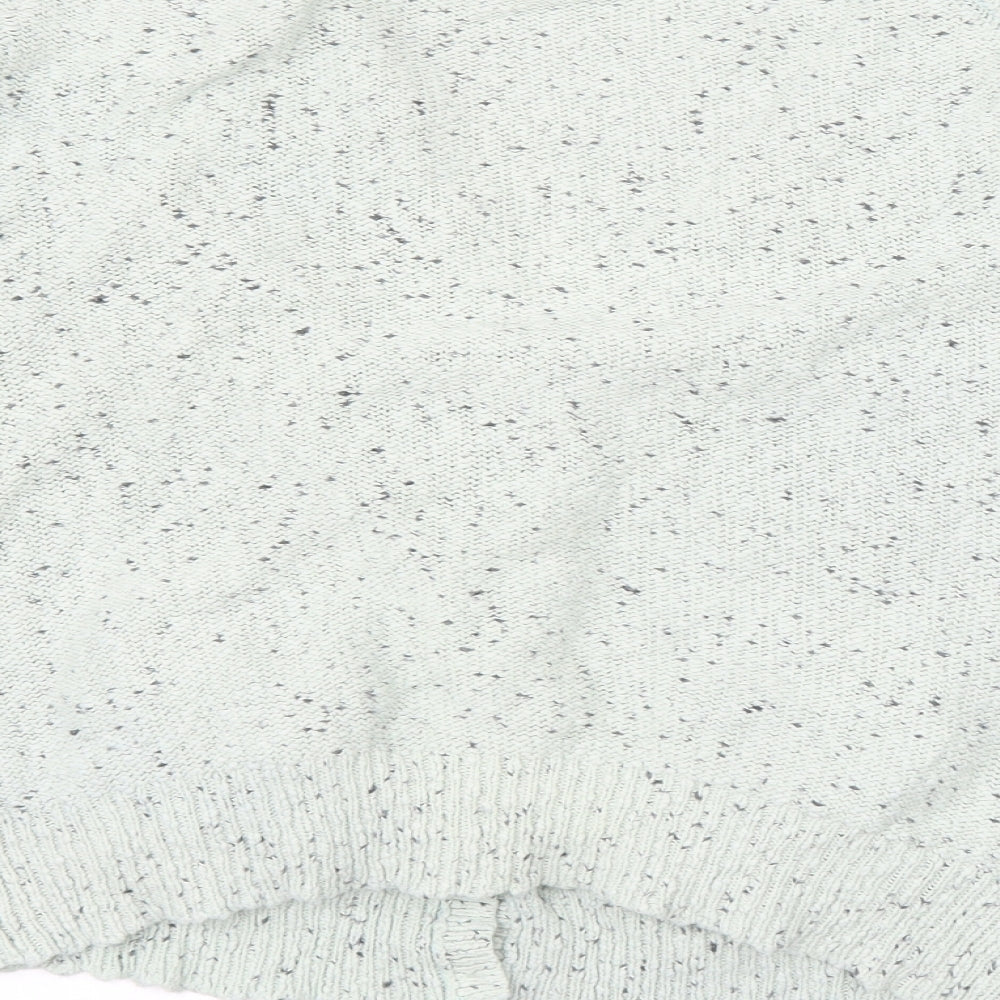 H&M Womens Green Cardigan Jumper Size 4