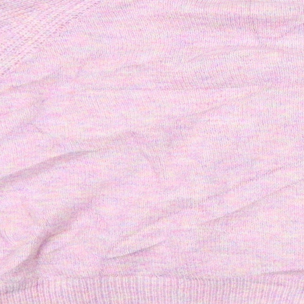 Marks & Spencer Womens Pink Knit Pullover Jumper Size S