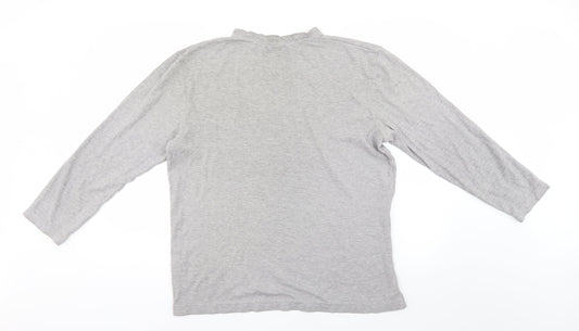Mens UK Size Livergy Grey Pullover Sweatshirt