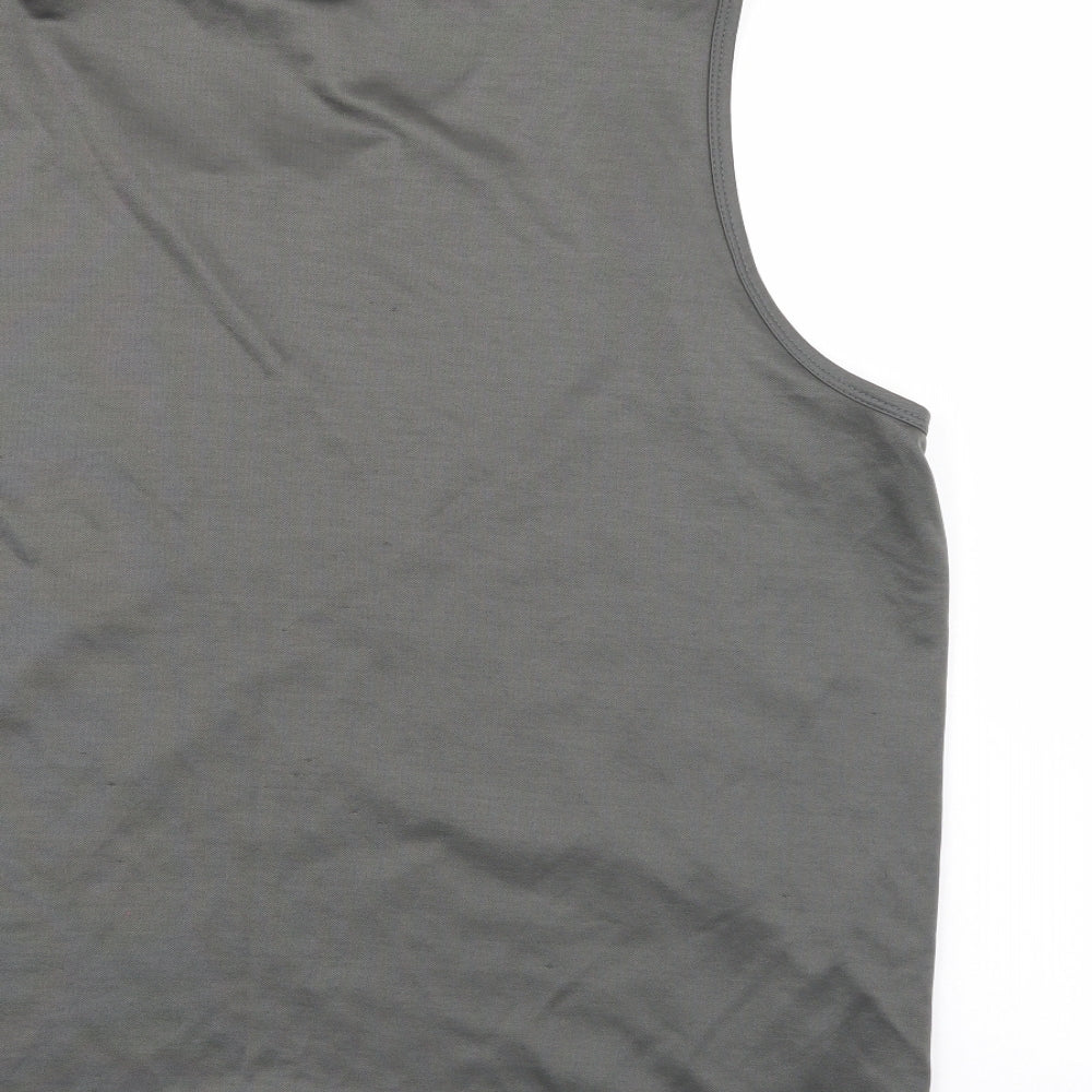 Movement Session Mens Grey Basic T-Shirt