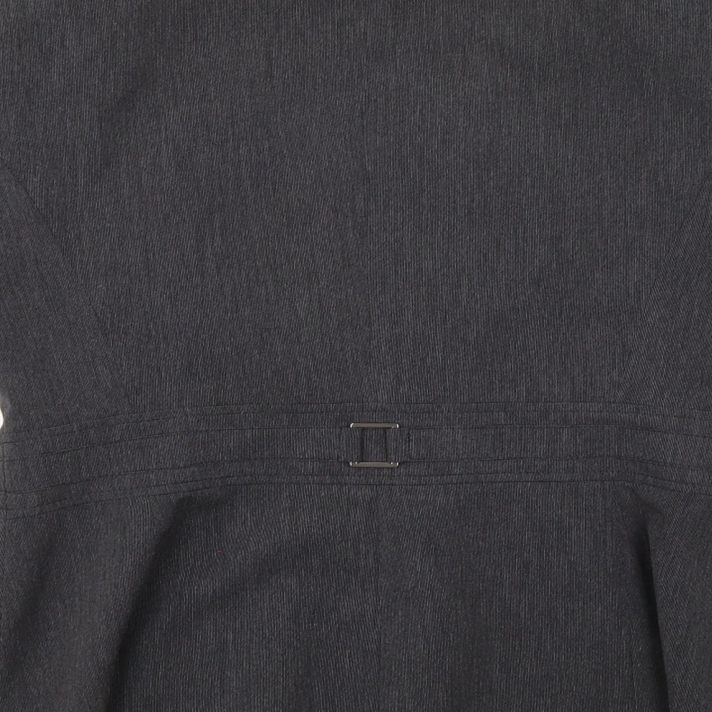 Womens UK Size 12 BHS Regular Grey Suit Jacket