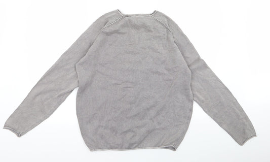 Primark Womens Grey Pullover Jumper Size L