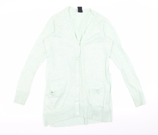 Gap Womens Green Cardigan Jumper Size XS