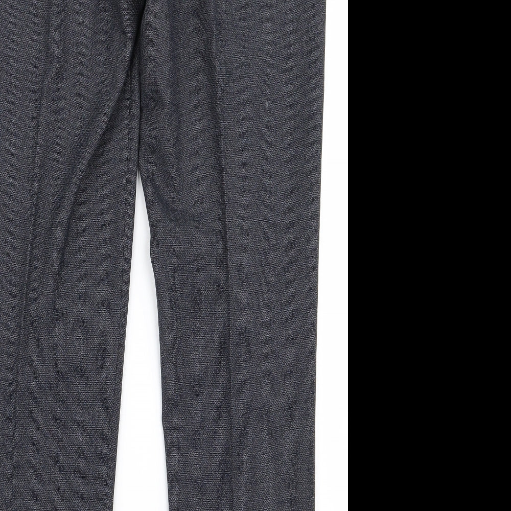 Womens UK Size 30 NEXT Regular Fit Grey Trousers