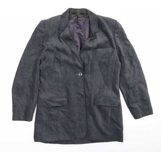 m&s Womens Grey Jacket Size 12