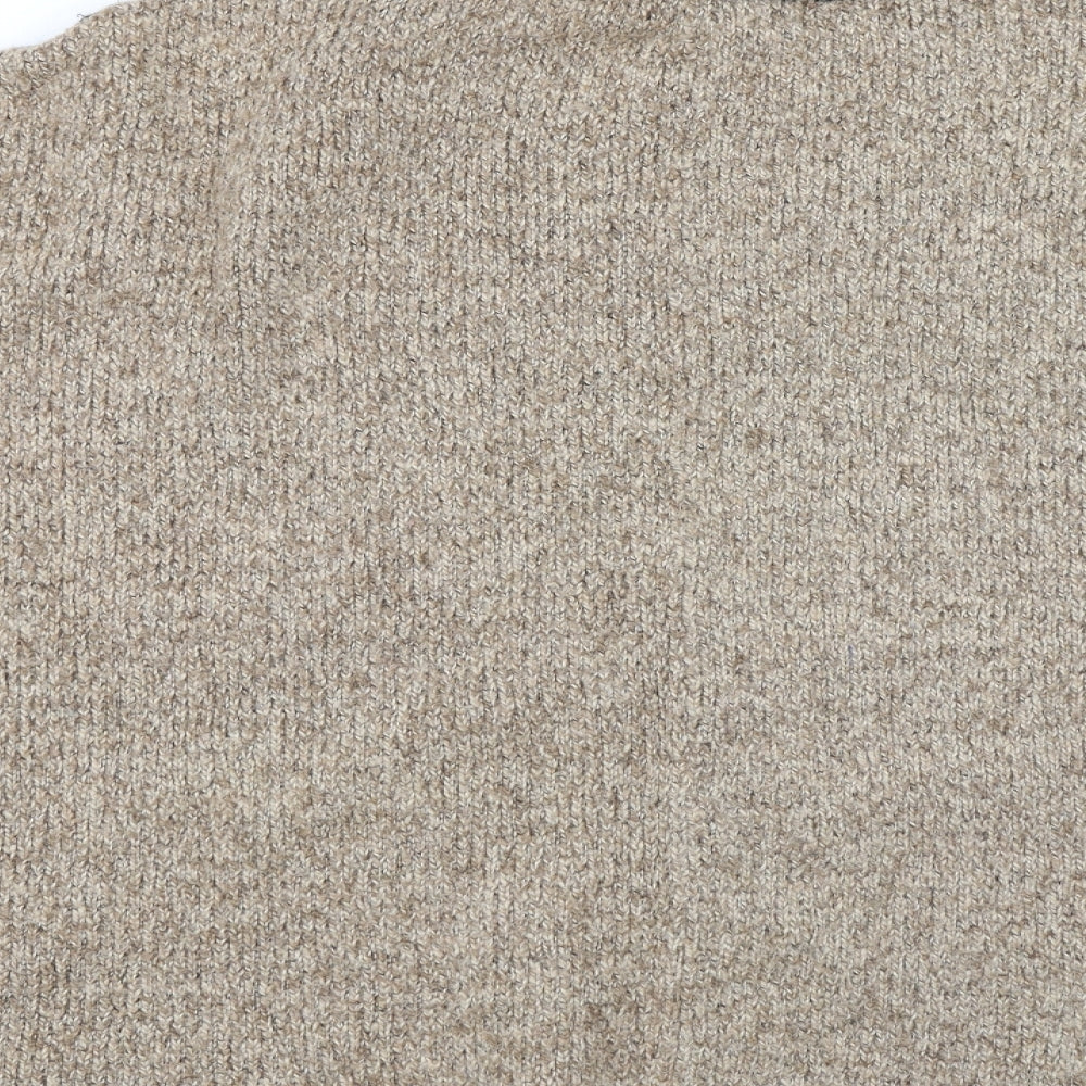 M&S Womens Brown Pullover Jumper Size S