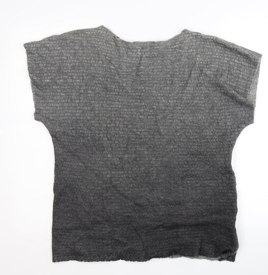 Replay Womens Grey Full Zip Jumper Size M