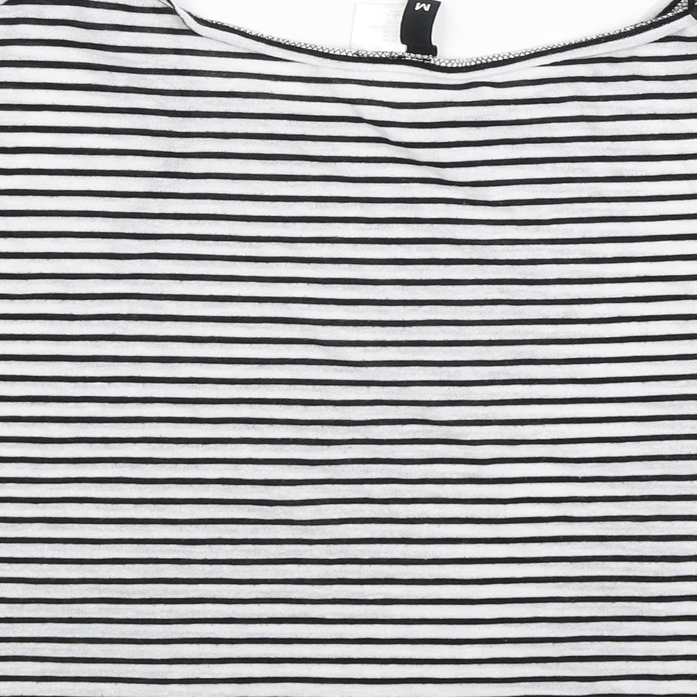 Womens UK Size M Divided White Basic Blouse