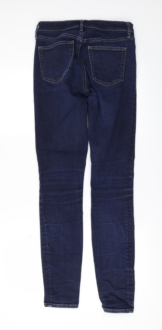 Gap Womens Blue Denim Skinny Jeans Size 26 in L30 in