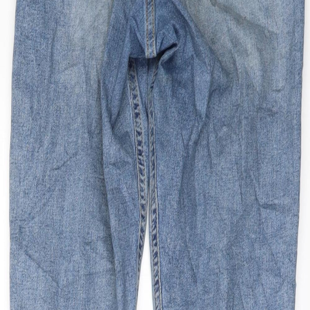 Topshop Womens Blue Denim Skinny Jeans Size 26 in L30 in