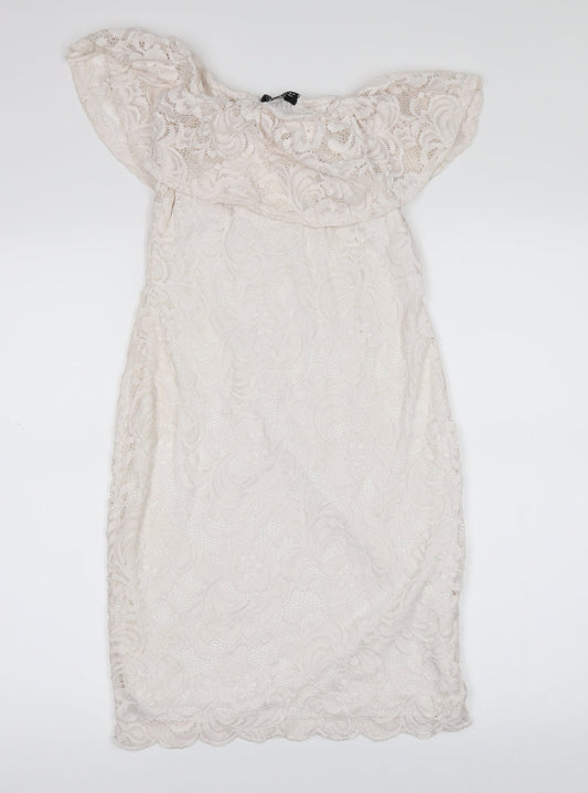 Select Womens White Mini Size 10