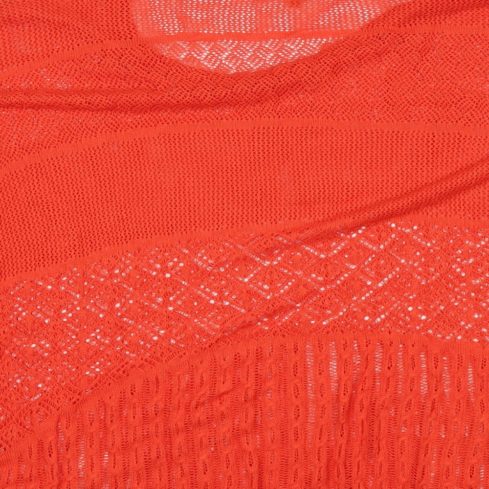 Womens UK Size 14 NEXT Orange Basic T-Shirt