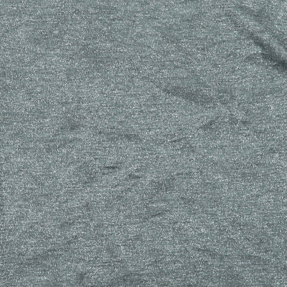 Womens UK Size M Sweewe Silver Basic T-Shirt