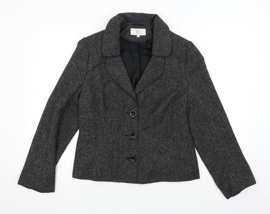 Womens UK Size 12 Country Casuals Regular Brown Blazer