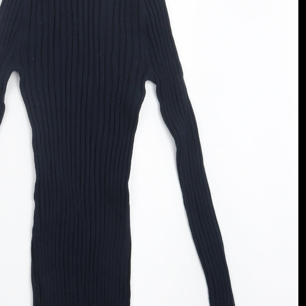 NEXT Womens Blue Knit Pullover Jumper Size 10