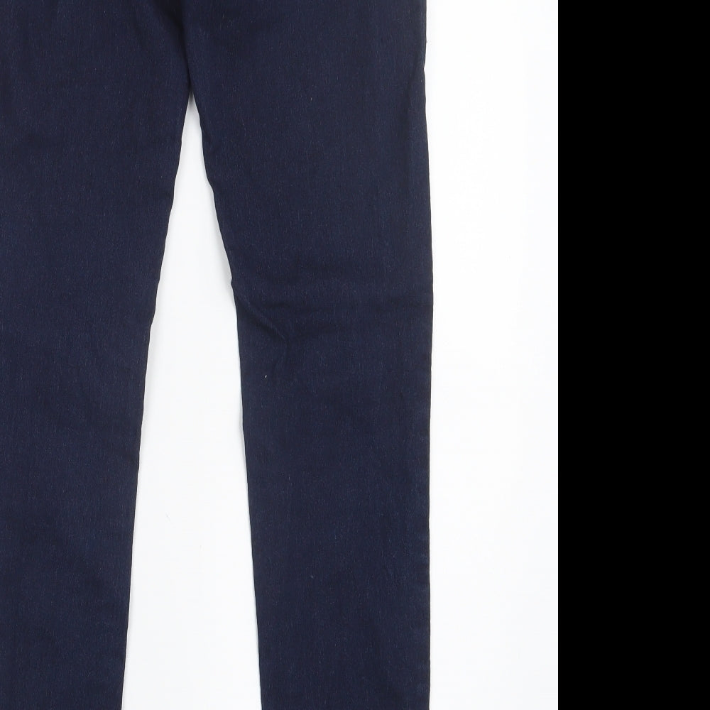 Denim Co. Womens Blue Denim Jegging Jeans Size 6 L28.5 in