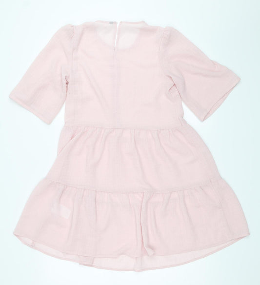 H&M Womens Pink Fit & Flare Size XS