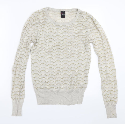 TU Womens Beige Pullover Jumper Size 12