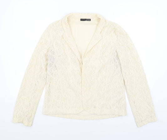Womens UK Size 14 Atmosphere Ivory Jacket