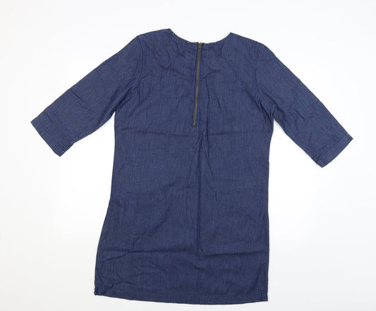 Dorothy Perkins Womens Blue T-Shirt Dress Size 12