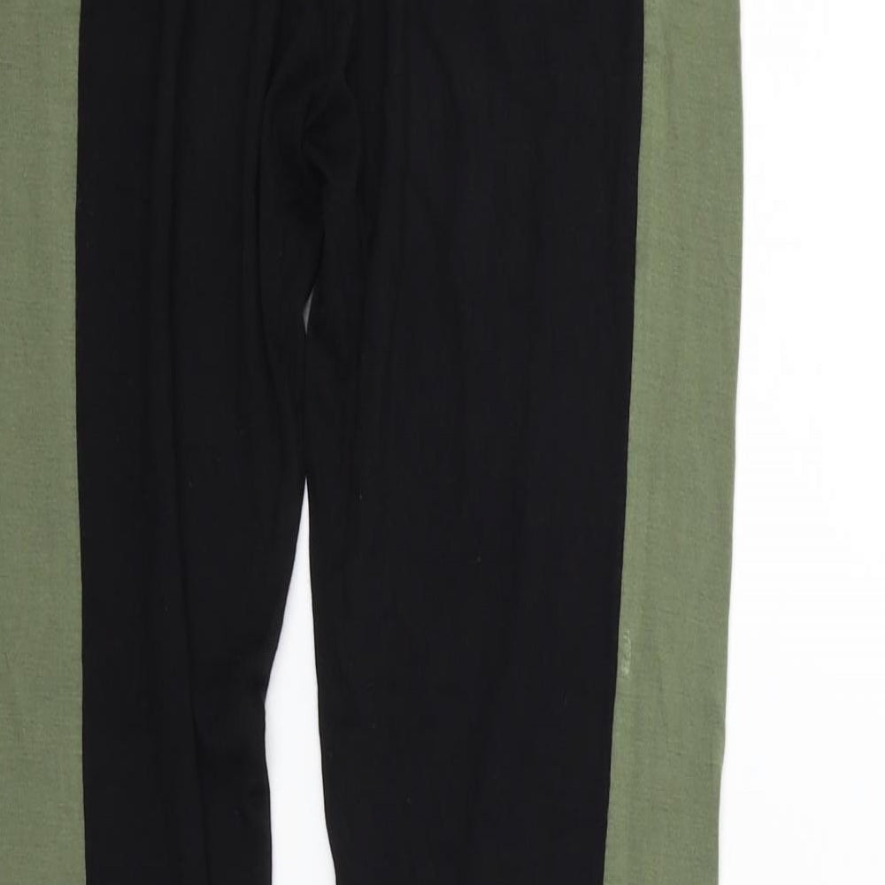 Womens UK Size 8 PRETTYLITTLETHING Jegging Green Leggings